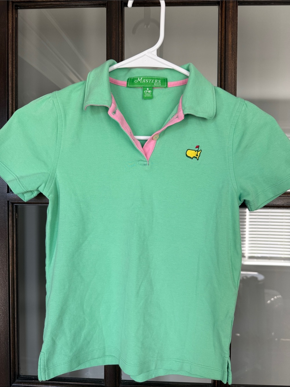 Masters Kids Mint Green Polo